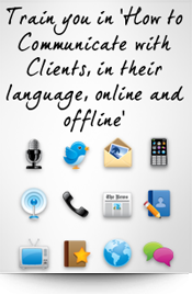 Communicate with Clients - online and offline